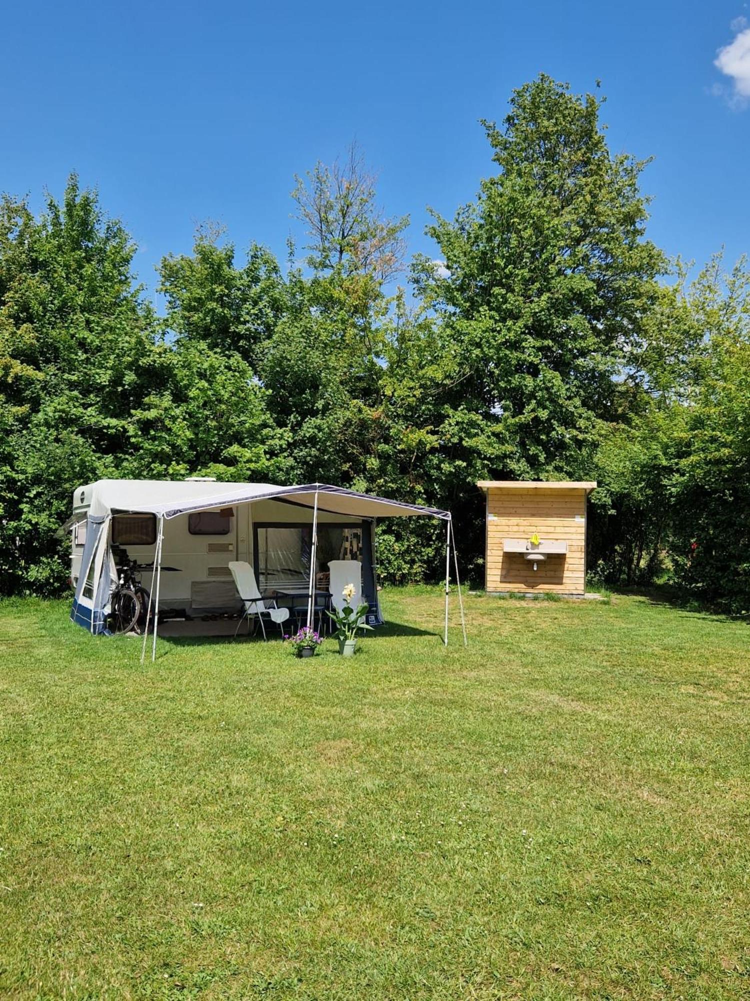 Camping Alkenhaer Appelscha Lege Kampeerplaats Met Prive Sanitair Eksteriør bilde